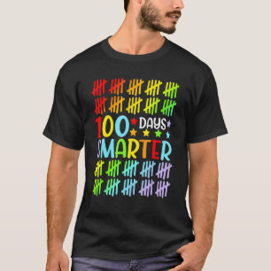 100 Tage intelligenter Frohes 100. Schultag Schüle T-Shirt