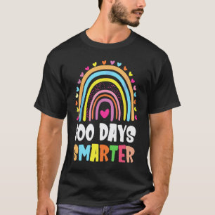 100 Tage intelligenter für den 100. Schultag Lehre T-Shirt