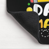 100 Tage intelligenter glücklicher 100. Schullehre Mousepad (Ecke)
