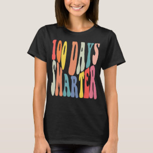 100 Tage intelligenter glücklicher 100. Schullehre T-Shirt