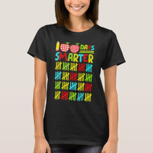 100 Tage intelligenter glücklicher 100. Schullehre T-Shirt