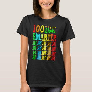 100 Tage intelligenter Glücklicher 100. Schultag S T-Shirt