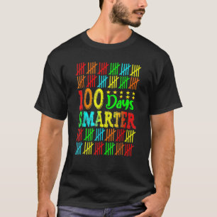 100 Tage intelligenter Glücklicher 100. Schultag S T-Shirt