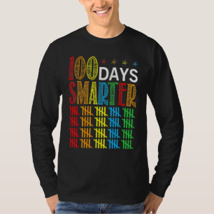 100 Tage intelligenter Glücklicher 100. Schultag S T-Shirt