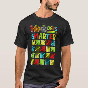 100 Tage intelligenter Glücklicher 100. Schultag S T-Shirt