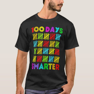 100 Tage intelligenter Glücklicher 100. Schultag S T-Shirt