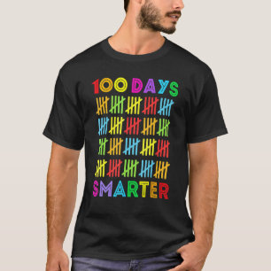 100 Tage intelligenter Glücklicher 100. Schultag S T-Shirt