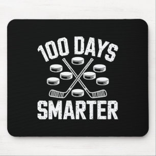 100 Tage intelligenter Hockey 100. Tag der Schule Mousepad