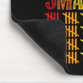 100 Tage intelligenter Kindergartenlehrer 100. Mousepad (Ecke)