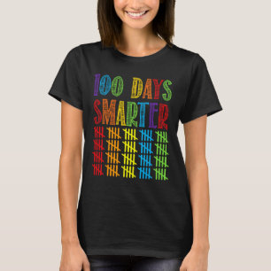 100 Tage intelligenter Kindergartenlehrer 100. T-Shirt