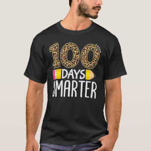 100 Tage intelligenter Lehrer oder Schüler 100. Ta T-Shirt