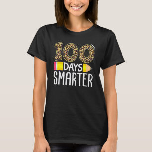 100 Tage intelligenter Lehrer oder Schüler 100. Ta T-Shirt