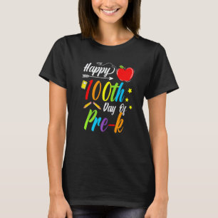 100 Tage intelligenter Pre-K 100. Schultag Pre-k T T-Shirt
