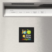 100 Tage intelligenter Spanischlehrer 100. Tag Magnet (In Situ (Geschirrspüler))