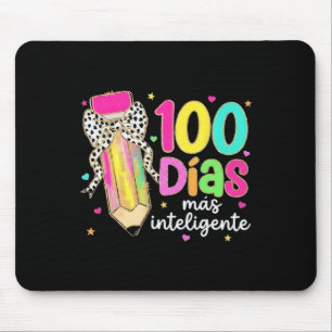 100 Tage intelligenter Spanischlehrer 100. Tag Mousepad