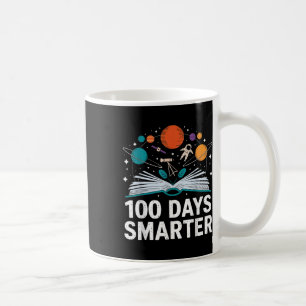 100 Tage intelligenterer Astronautenraum am 100. T Kaffeetasse