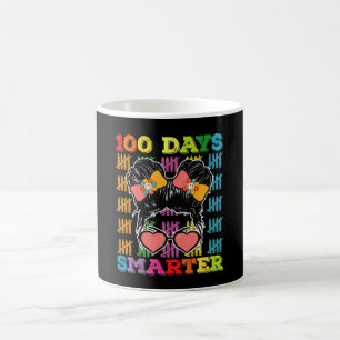 100 Tage intelligenterer unordentlicher Dutt 100.  Kaffeetasse