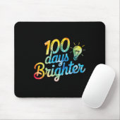 100 Tage Jüngster Lehrer Kinder 100 Tage Mousepad (Mit Mouse)