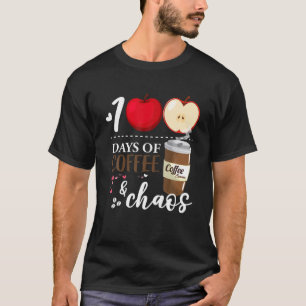 100 Tage Kaffee Chaos, 100. Schullehrer T-Shirt