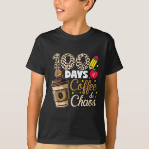 100 Tage Kaffee Chaos Shirt 100. Tag