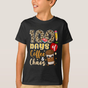 100 Tage Kaffee Chaos Shirt 100. Tag