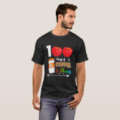 100 Tage Kaffee T-Shirt (Vorne ganz)