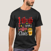 100 Tage Kaffee T-Shirt (Vorderseite)