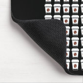 100 Tage Kaffeelehrer schätzen 100 Tage Mousepad (Ecke)