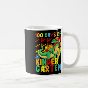 100 Tage Kindergarten Dinosaurier 100. Tag Kaffeetasse