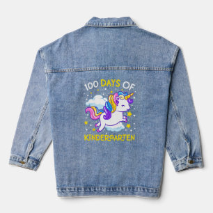 100 Tage Kindergarten EinhornGirls 100 Tage Jeansjacke