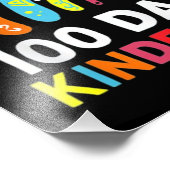 100 Tage Kindergarten Fotodruck (Ecke)