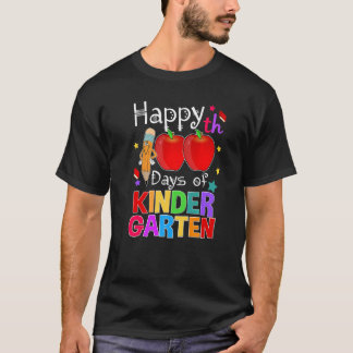 100 Tage Kindergarten - glücklicher 100. Scho-Tag T-Shirt