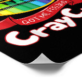 - 100 Tage Kindergarten Got ich Gefühl Cray Cra Poster (Ecke)