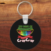 - 100 Tage Kindergarten Got ich Gefühl Cray Cra Schlüsselanhänger (Vorderseite)