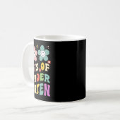 100 Tage Kindergarten Groovy 100. Tagesschule T Kaffeetasse (Vorderseite Links)