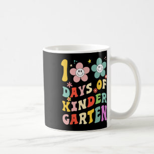 100 Tage Kindergarten Groovy 100. Tagesschule T Kaffeetasse