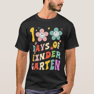 100 Tage Kindergarten Groovy 100. Tagesschule T T-Shirt