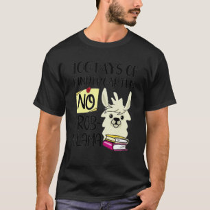 100 Tage Kindergarten Kein Prob Llama 100 Tage Von T-Shirt