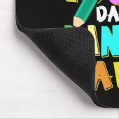 100 Tage Kindergarten Kinder 100. Schultag Mousepad (Ecke)
