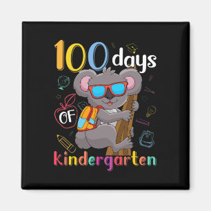 100 Tage Kindergarten Koala 100 Tage Schule Ki Magnet
