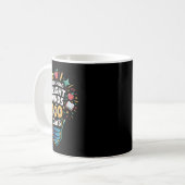 100 Tage Kindergarten lehren Kaffeetasse (Vorderseite Links)