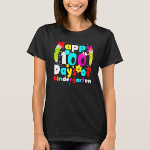 100 Tage Kindergarten-Lehrer-Schüler 100 Tage  T-Shirt