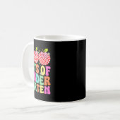100 Tage Kindergarten Mädchen 100. Schultag Kaffeetasse (Vorderseite Links)
