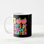 100 Tage Kindergarten Mädchen 100. Schultag Kaffeetasse (Links)