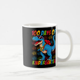 100 Tage Kindergarten Trex Dinosaur Kinder Jungen Kaffeetasse