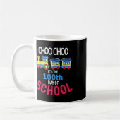 100 Tage Kindergartenlehrer Kaffeetasse (Links)
