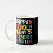 100 Tage Kindergartenlehrer Kinder 100 Tage Kaffeetasse (Links)