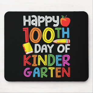 100 Tage Kindergartenlehrer Kinder 100 Tage Mousepad