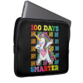 100 Tage klüger 100. Schultag Laptopschutzhülle (Vorne Rechts)