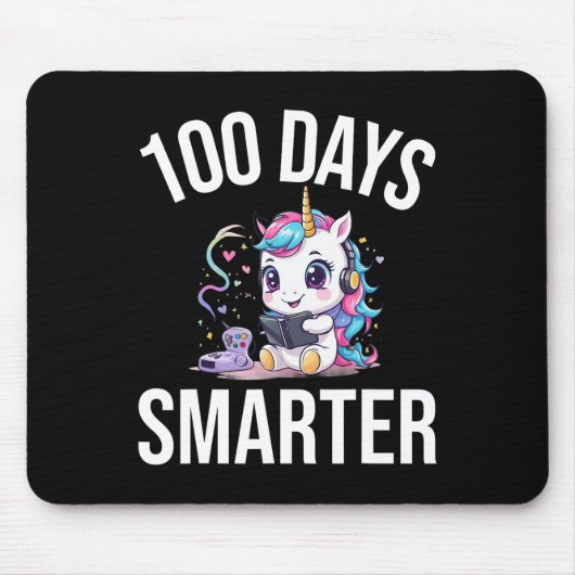 100 Tage klüger 100. Tag der Schulkinde Mousepad (Vorne)